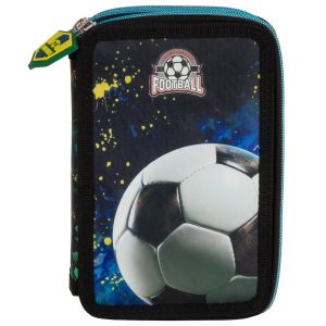 FOOTBALL 20 несесер с 2 ципа, ПЪЛЕН