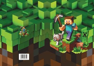MINECRAFT тетрадка А5, офсет, 20л. – тесен и широк ред