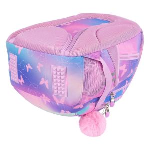 St. Right Pink Butterflies ученическа раница