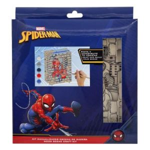 SPIDERMAN дървени фигури за оцветяване