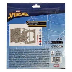 SPIDERMAN дървени фигури за оцветяване