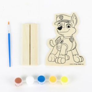 PAW PATROL дървени фигури за оцветяване