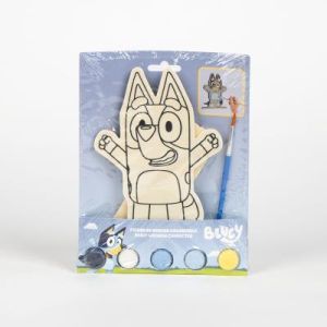 BLUEY дървени фигури за оцветяване