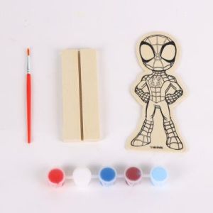 SPIDEY дървени фигури за оцветяване