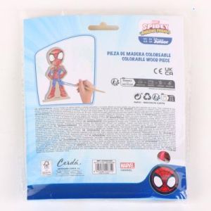 SPIDEY дървени фигури за оцветяване