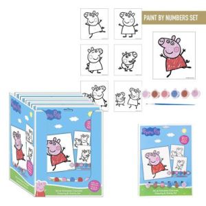 PEPPA PIG творчески комплект - рисуване по номера