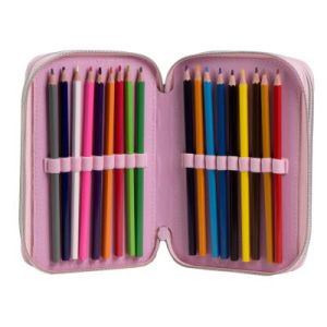 HELLO KITTY несесер с 3 ципа, ПЪЛЕН