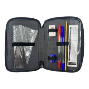 REAL MADRID несесер с 3 ципа, ПЪЛЕН