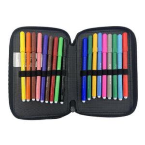 REAL MADRID несесер с 3 ципа, ПЪЛЕН