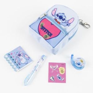 STITCH комплект мини раница-портмоне с аксесоари