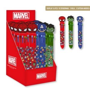 AVENGERS химикалка с 10 цвята Captain America