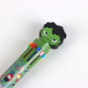 AVENGERS химикалка с 10 цвята Hulk