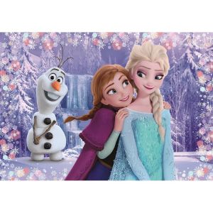 FROZEN пъзел 2х20  ел.