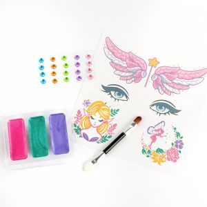 KIDEA бои за лице с диаманти и стикер Фея