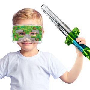 KIDEA 3D маска арт комплект Minecraft