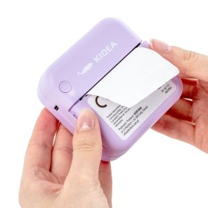 KIDEA термичен принтер лилав