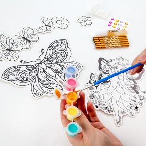 KIDEA вятърни камбанки, светещи на тъмно Феи