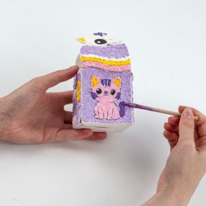 KIDEA Създаване по номера на кутия за котенца