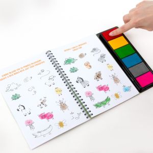 KIDEA рисуване с пръсти Зоопарк