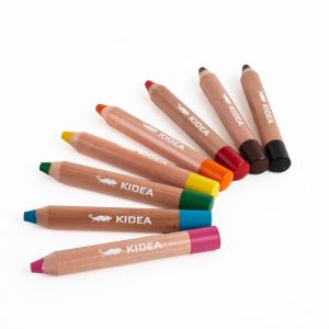 KIDEA Super Jumbo цветни моливи с острилка