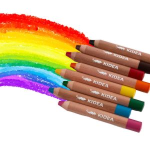 KIDEA Super Jumbo цветни моливи с острилка