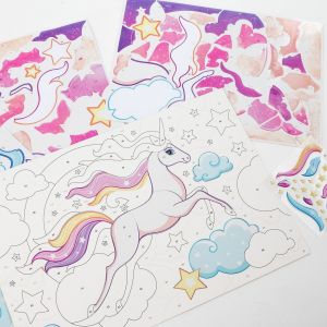 KIDEA игра със стикери по номера Магия