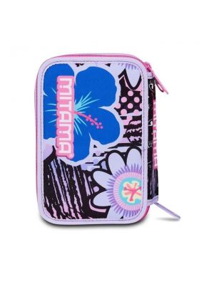 MITAMA Flower Fashion несесер с 3 ципа, ПЪЛЕН