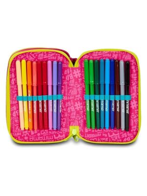 MITAMA Too Cute несесер с 3 ципа, ПЪЛЕН