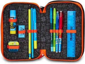 MITAMA Spider King несесер с 3 ципа, ПЪЛЕН