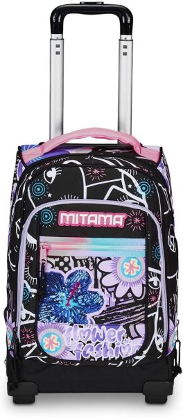 MITAMA Dr. Trolley Junior  Flower Fashion куфар-раница с колела