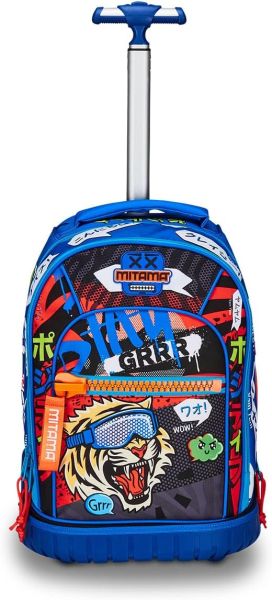 MITAMA Run Tiger Wild ученическа раница с колела