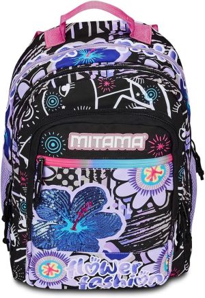 MITAMA Plus Flower Fashion ученическа раница