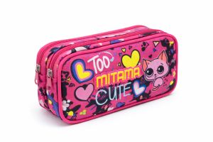 MITAMA Too Cute несесер с 2 ципа
