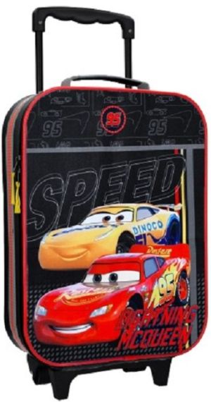 CARS комплект куфар, малка раница и торба