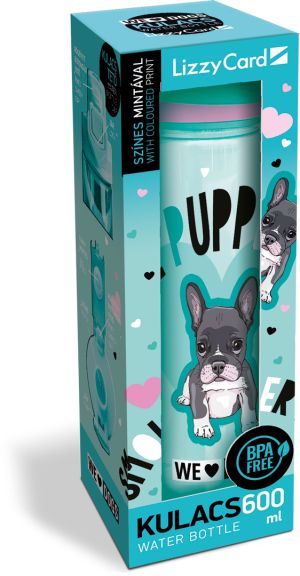 Бутилка от тритан Lizzy Card - We love dogs, 600 ml