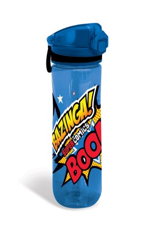 Бутилка от тритан Lizzy Card - Supercomics Bazinga, 600 ml