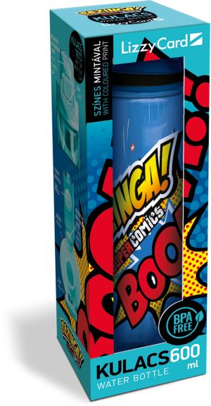 Бутилка от тритан Lizzy Card - Supercomics Bazinga, 600 ml