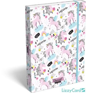 Кутия с ластик Lizzy Card A4 – Uni Cool Magic, Lollipop