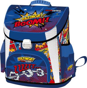 Ергономична раница Lizzy Card - Supercomics Bazinga Premium