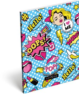 Тефтерче А7 Lizzy Card - Lollipop Pop