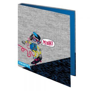 Класьор с 4 ринга Mitama Boy, асортимент