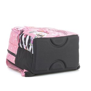 Раница Mitama PLus - Pink Flowers, с брокат + подарък шапка