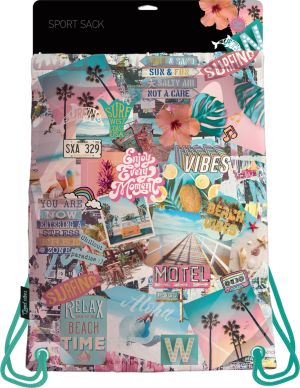 LIZZY CARD Wave, Good Vibes спортна торба