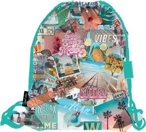 LIZZY CARD Wave, Good Vibes спортна торба