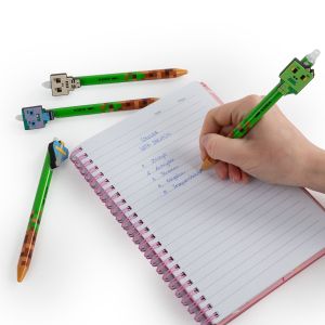 MINECRAFT химикалка с гума