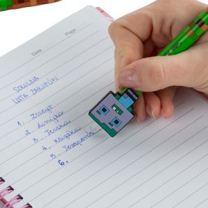 MINECRAFT химикалка с гума