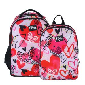 KAOS HEART QUEEN ученическа раница 2 в 1