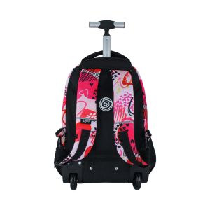 KAOS HEART QUEEN ученическа раница с колела 2 в 1
