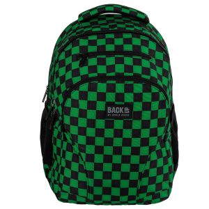 BACKUP 8 W 73 CHECKERBOARD GREEN ученическа раница