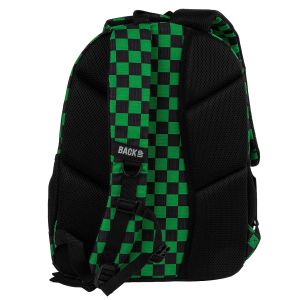 BACKUP 8 W 73 CHECKERBOARD GREEN ученическа раница